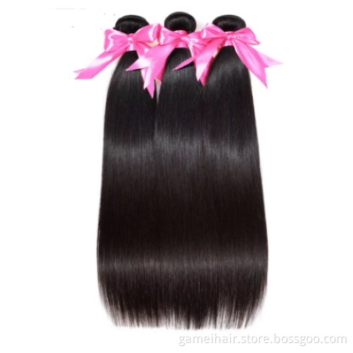 Real Cuticle Aligned Raw Virgin Hair Wholesale Vendor GMHAIR Unprocessed Indian Mink Human Hair Extension Bundles Double Drawn
